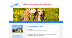 Desktop Screenshot of fransebassetclub.nl